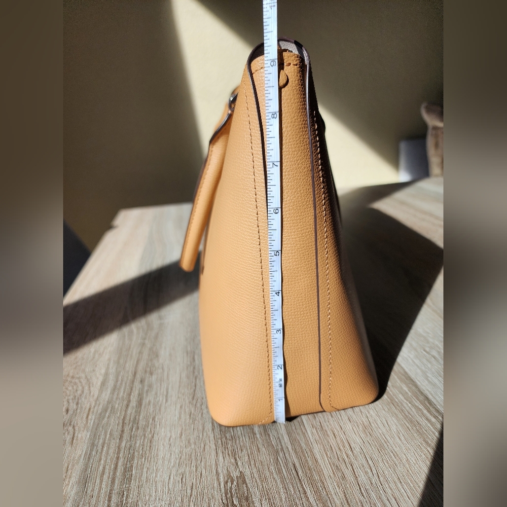 Kate Spade Darcy Large Satchel Classic Saddle Color - Picture 7 of 10